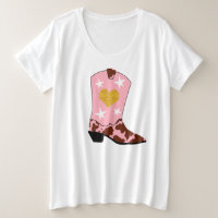 Femme moderne Pink Cowgirl Western Boot