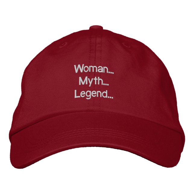 Femme... Mythe... Légende... Casquette (Devant)