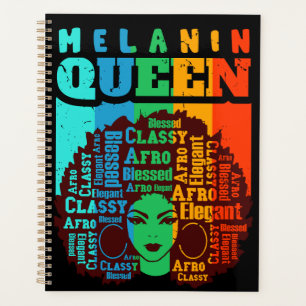 Femme noire afro-américaine Melanin Sista