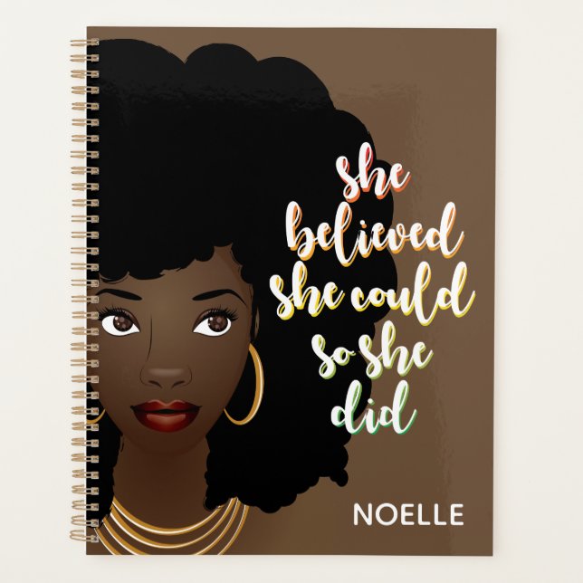 Femme Noire, Elle Croyait Pouvoir, Brown (Devant)