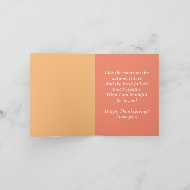 Femme noire Regal | Carte bon thanksgiving (Intérieur)