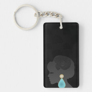 Femme noire Silhouette Dark Glamor
