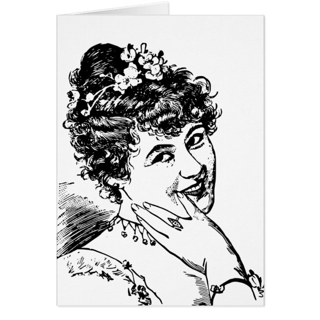 Femme non-flirtante flirtant sarcastique (Devant)