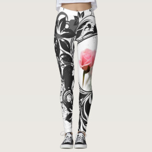 femme nouveau motif leggings