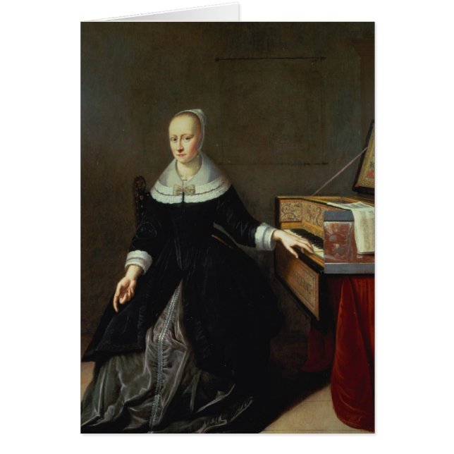 Femme par une vierge (Devant)