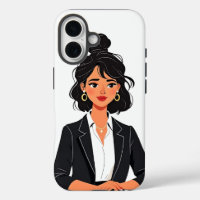 Femme Patronne PDG Femme Ville Skyline Coque de Té