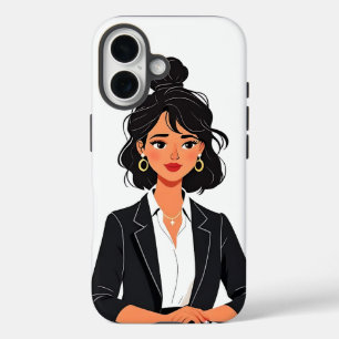 Femme Patronne PDG Femme Ville Skyline Coque de Té