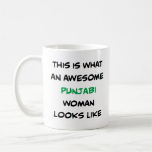 femme pendjabi, superbe mug