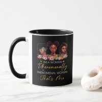 Femme phénoménale Mug noir et blanc