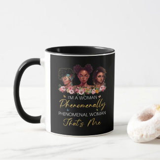 Femme phénoménale Mug noir et blanc