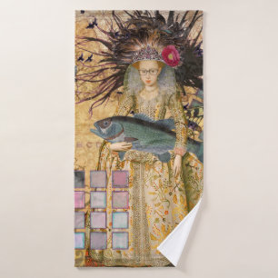 Femme Poissons Vintage Gothique Classique