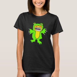 Femme T-shirt Ours en peluche Evil