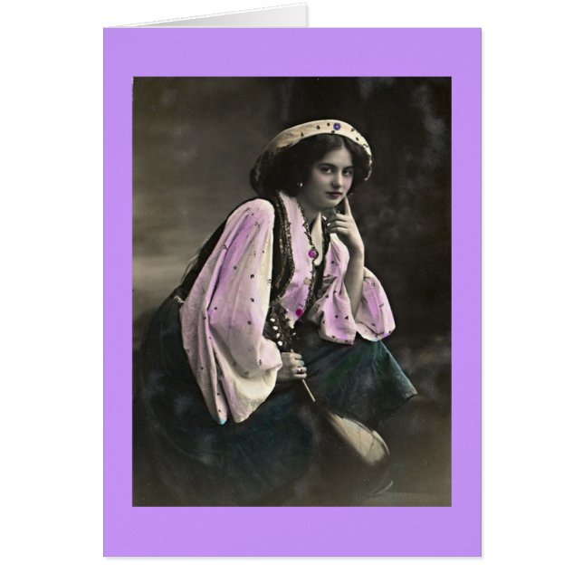 Femme tzigane vintage (Devant)