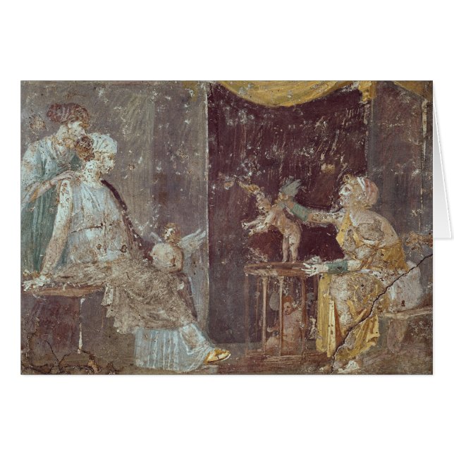 Femme vendant des cupidons, de Stabiae (Devant horizontal)