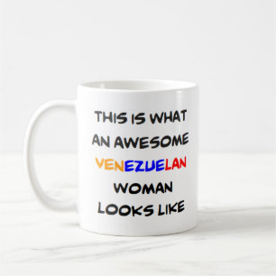 femme vénézuélienne, énorme Mug