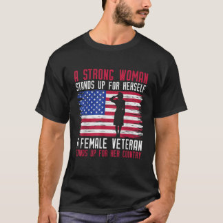 Femme Vétérinaire USA T-shirt