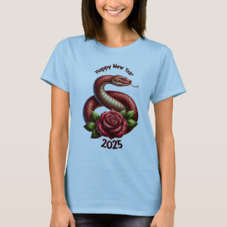 Femmes 2025 Année du T-shirt serpent