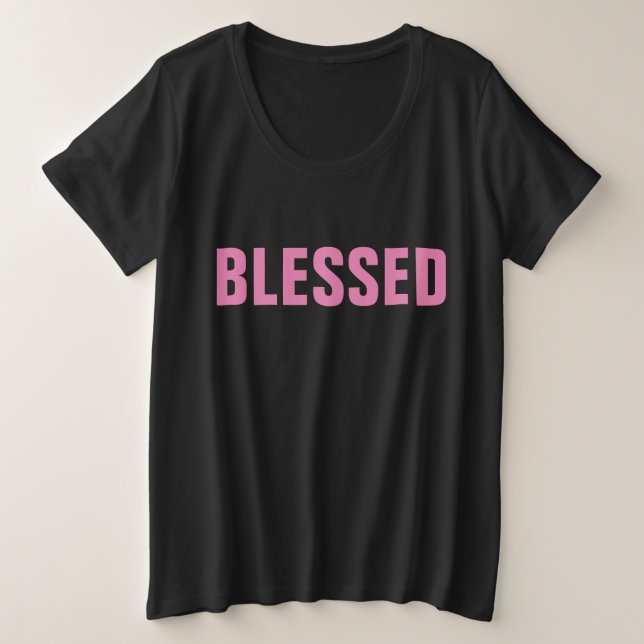 FEMMES BÉNÉFICIÉES T-SHIRTS noirs & roses (Design devant)