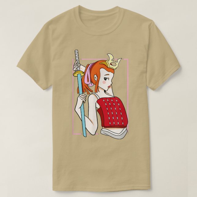 Femmes Bushido Ronin Japonais Samurai T-shirt Copi (Design devant)
