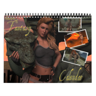 Femmes de calendrier d'imaginaire