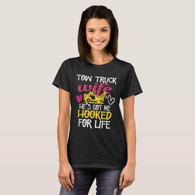Femmes de remorquage de T-shirt d'habillement (Devant entier)
