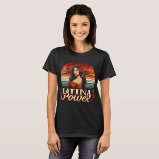 Femmes Latines de Pouvoir T-shirt du Mois du Patri