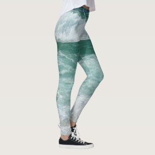 Femmes Leggings Design moderne Modèle Waves