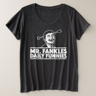 Femmes plus le T-shirt classé…. avec Cornélius