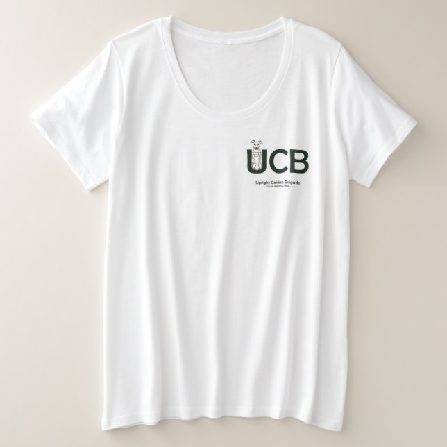 Femmes plus le T-shirt de taille (Design devant)