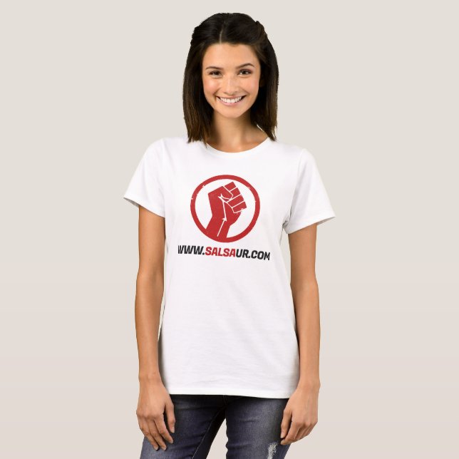 Femmes souterraines W de T-shirt de Salsa (Devant entier)