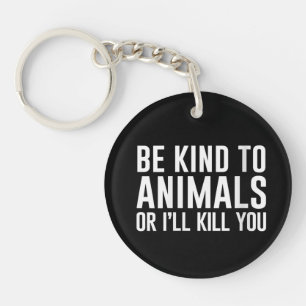 Femmes Soyez gentilles avec les animaux ou je vous