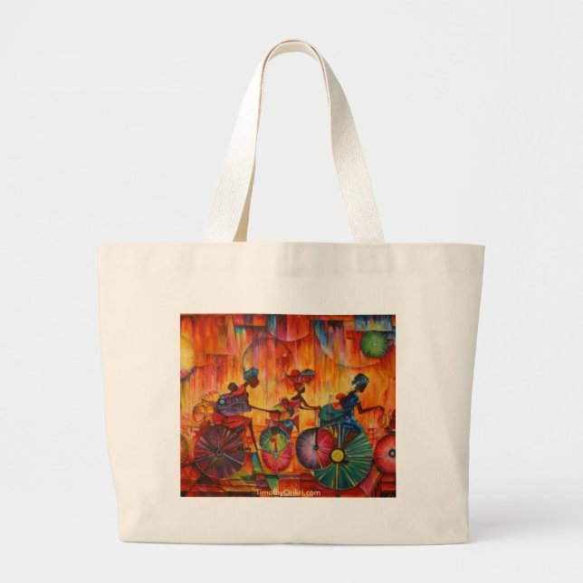 Femmes sur le sac fourre-tout à roues (Devant)