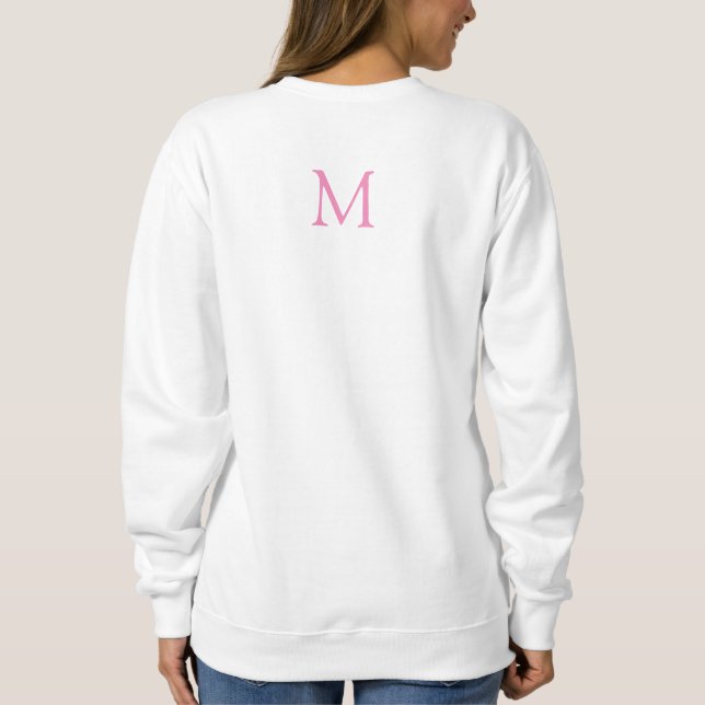 Femmes Sweatshirts Vêtements Retour Design Vêtemen (Dos)