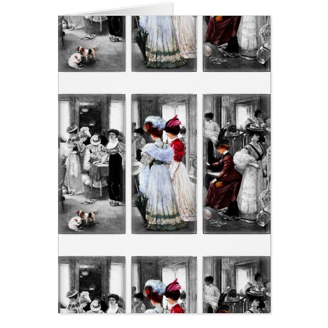 femmes victoriennes vintages (Devant)