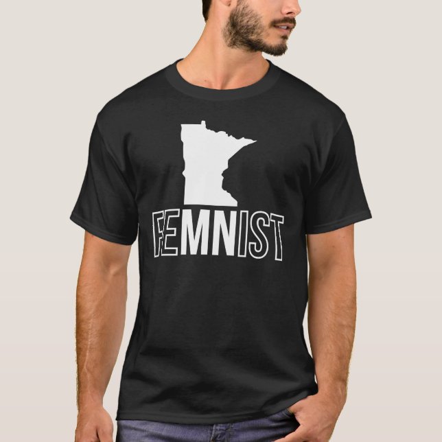FeMNist - für Dunkelheit T-Shirt (Vorderseite)