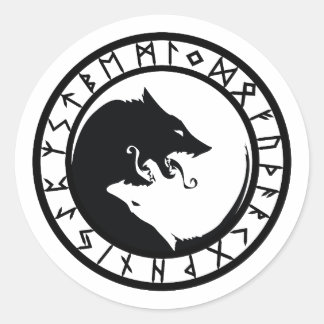 Femrir - Laufkreis Runder Aufkleber