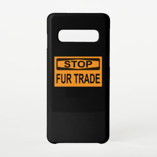 Femshandel unterbrechen Zeichen Orange Samsung Galaxy S10 Hülle