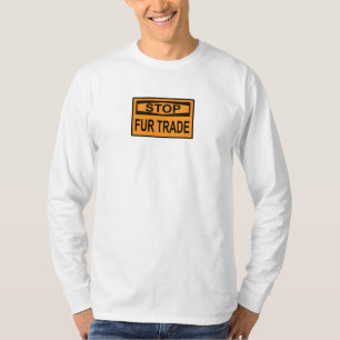 Femshandel unterbrechen Zeichen Orange T-Shirt