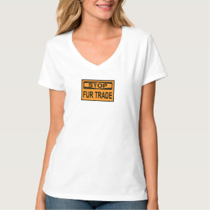 Femshandel unterbrechen Zeichen Orange T-Shirt