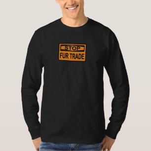 Femshandel unterbrechen Zeichen Orange T-Shirt