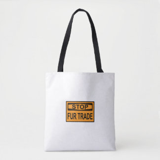 Femshandel unterbrechen Zeichen Orange Tasche