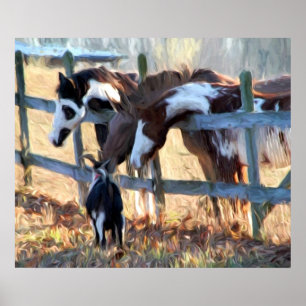 Fence Friends Poster
