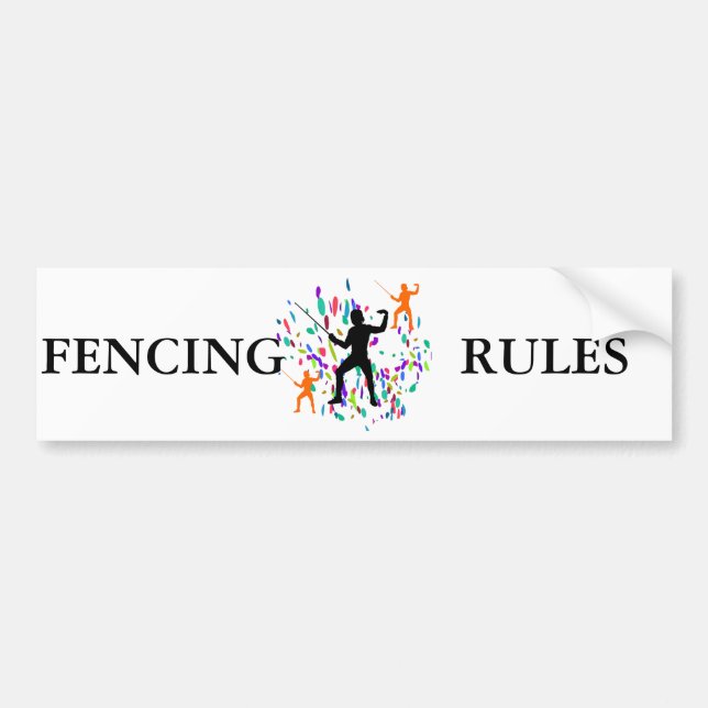 FENCING AUTOAUFKLEBER (Vorne)