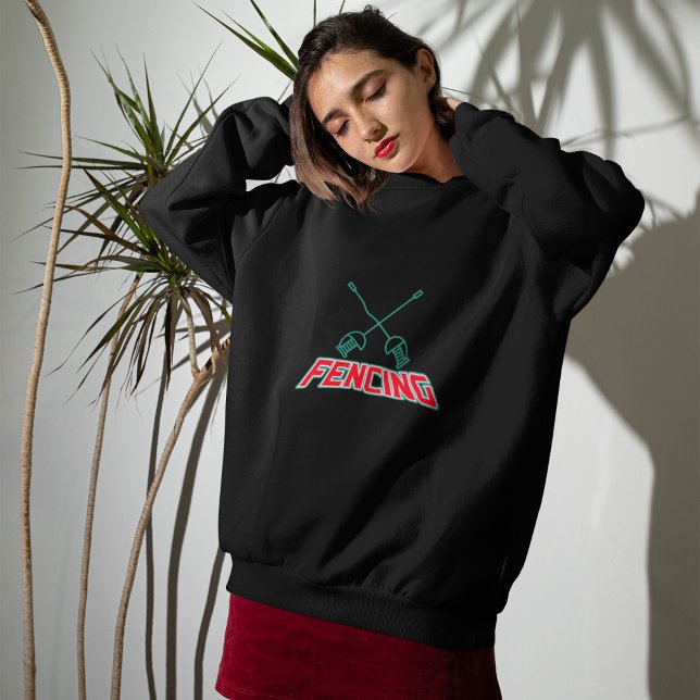 Fencing Finesse Fiesta Sweatshirt (Von Creator hochgeladen)
