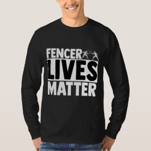 Fencing for Boys Coach Rapier Men Frauen Ideen 1 T-Shirt