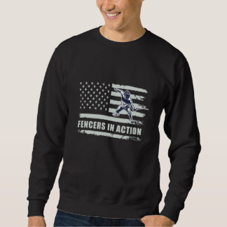Fencing for Fencer and Fencing 2 Sweatshirt