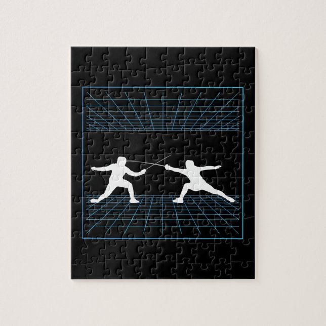 Fencing Game Gamer fencer Sport Fencing (Vertikal)