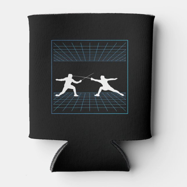 Fencing Game Gamer fencer Sport Fencing Dosenkühler (Vorderseite)