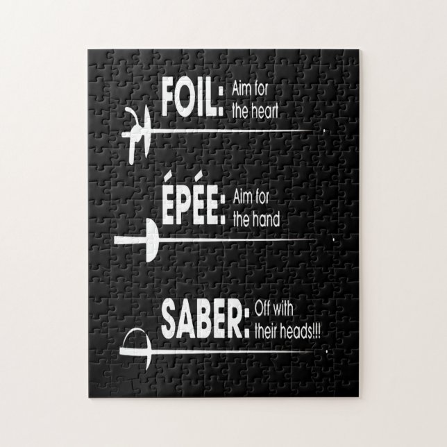 Fencing-Geschenk| Ich gewinne immer alle Matches (Vertikal)