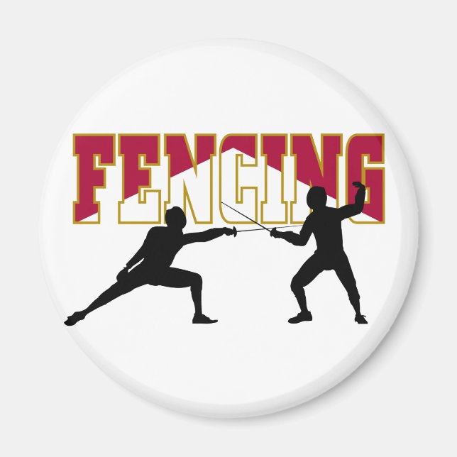 Fencing-Match Magnet (Vorne)